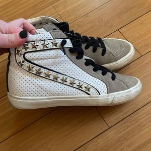 Vintage Havana high top sneakers